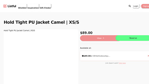 Whitefox Boutique - Hold Tight PU Jacket Camel