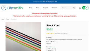 Litesmith - Shock Cord