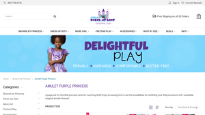 Little Dress Up Shop - Sofia the First Princess Dresses