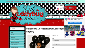 Little Ladybug Tutus - Boss Baby Tutu