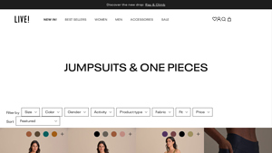 LIVE! Activewear - Jumpsuits & One Pieces