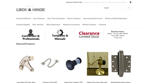 Lock and Hinge - Premium Door Locks & Security Hardware
