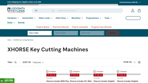 Locksmith Keyless - Premium Cutting Machines