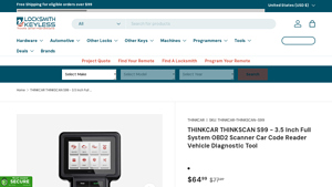 THINKCAR - THINKSCAN S99 OBD2 Scanner