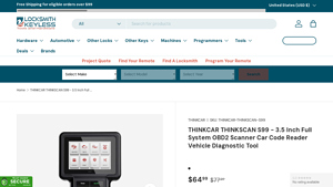 THINKCAR - THINKSCAN S99 OBD2 Scanner