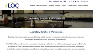 LOC Scientific - Laboratory Benches & Workstations