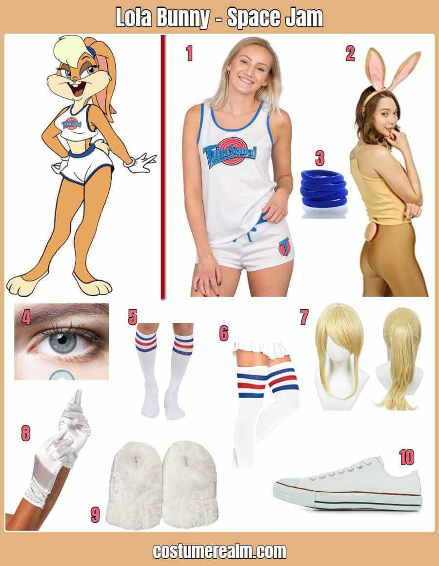 An application scenario or product detail of lola bunny outfit - Image 23