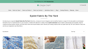 Longan Craft - Eyelet Fabric Collection