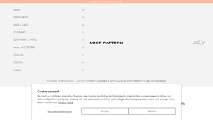 Lost Pattern - Bon Chic Wool Beret