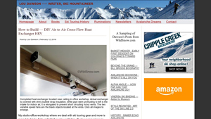 Loud Dawson - DIY Air to Air Cross-Flow Heat Exchanger