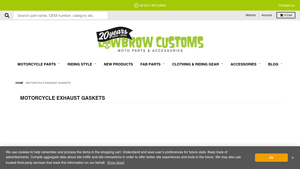 Lowbrow Customs - Custom Motorcycle Exhaust Gaskets