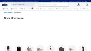 Lowes - Trending Door Hardware