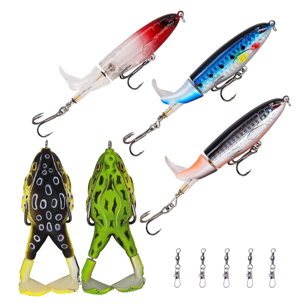 An application scenario or product detail of lure that has a propeller on the tail - Image 3