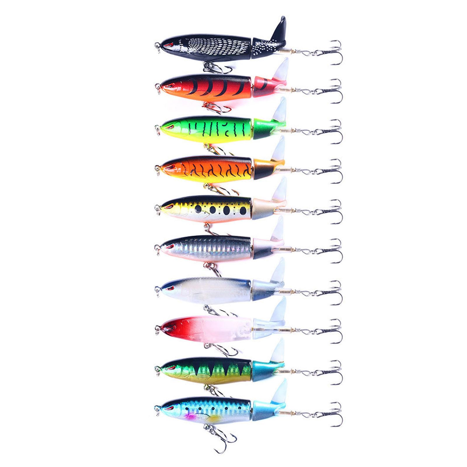 An application scenario or product detail of lure that has a propeller on the tail - Image 21