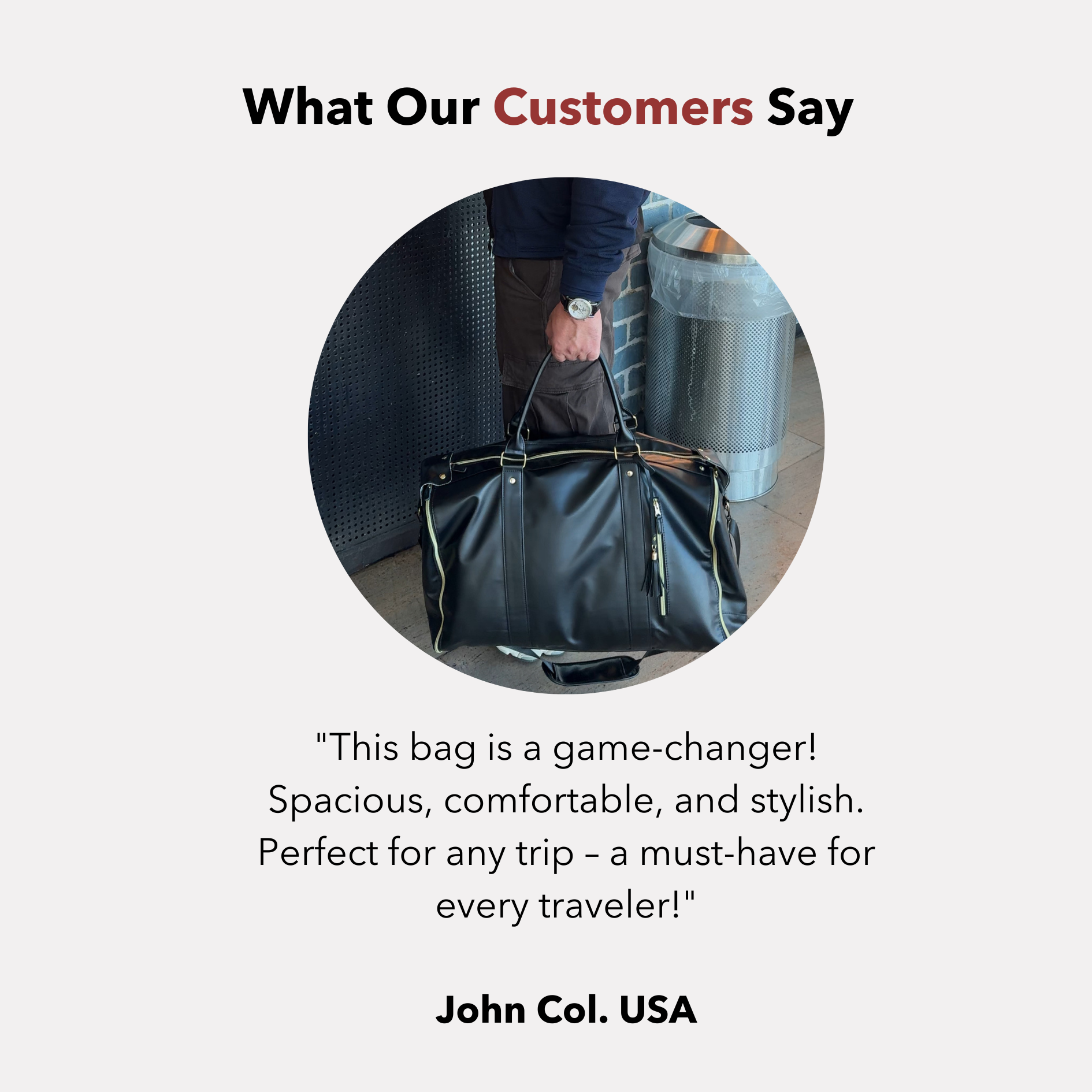 An application scenario or product detail of luxe mega bag - Image 14