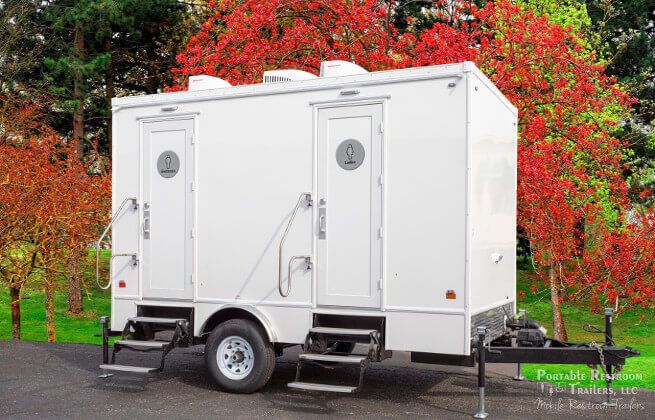 An application scenario or product detail of luxury portable restrooms for sale - Image 1