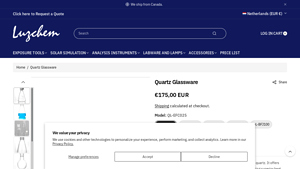 Luzchem - Quartz Glassware