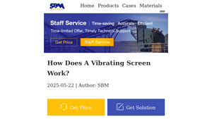 SBM - S5X Vibrating Screen