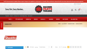 Machine Parts Toolbox - Cable Assy Integrated Inf Mtr Pwr Rec