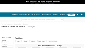 Backhoes - Used Equipment for Sale