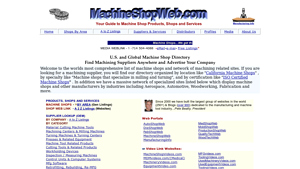 Machine Shop Web - Global Directory for Machining Suppliers