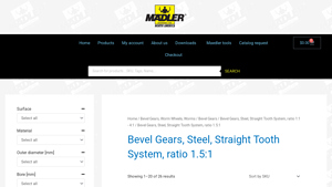 Maedler - Bevel Gears