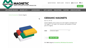 MagnaVisual - Ceramic Magnets