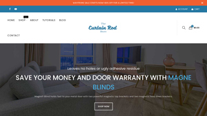 Magnerod - Magnetic Curtain Rods and Blinds