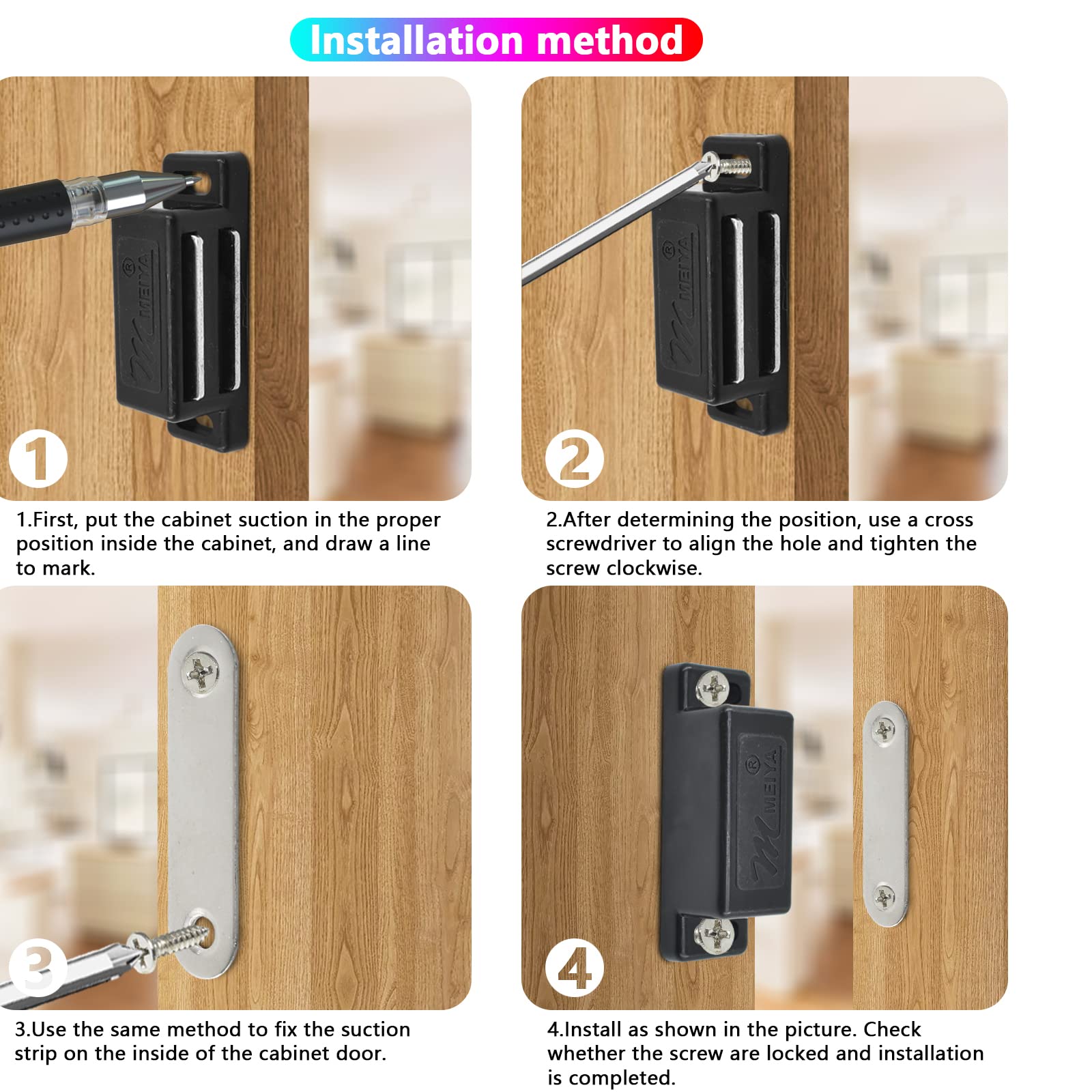 An application scenario or product detail of magnet door catch - Image 1