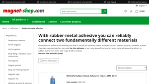 WEICON - Rubber-Metal Adhesive 185 g