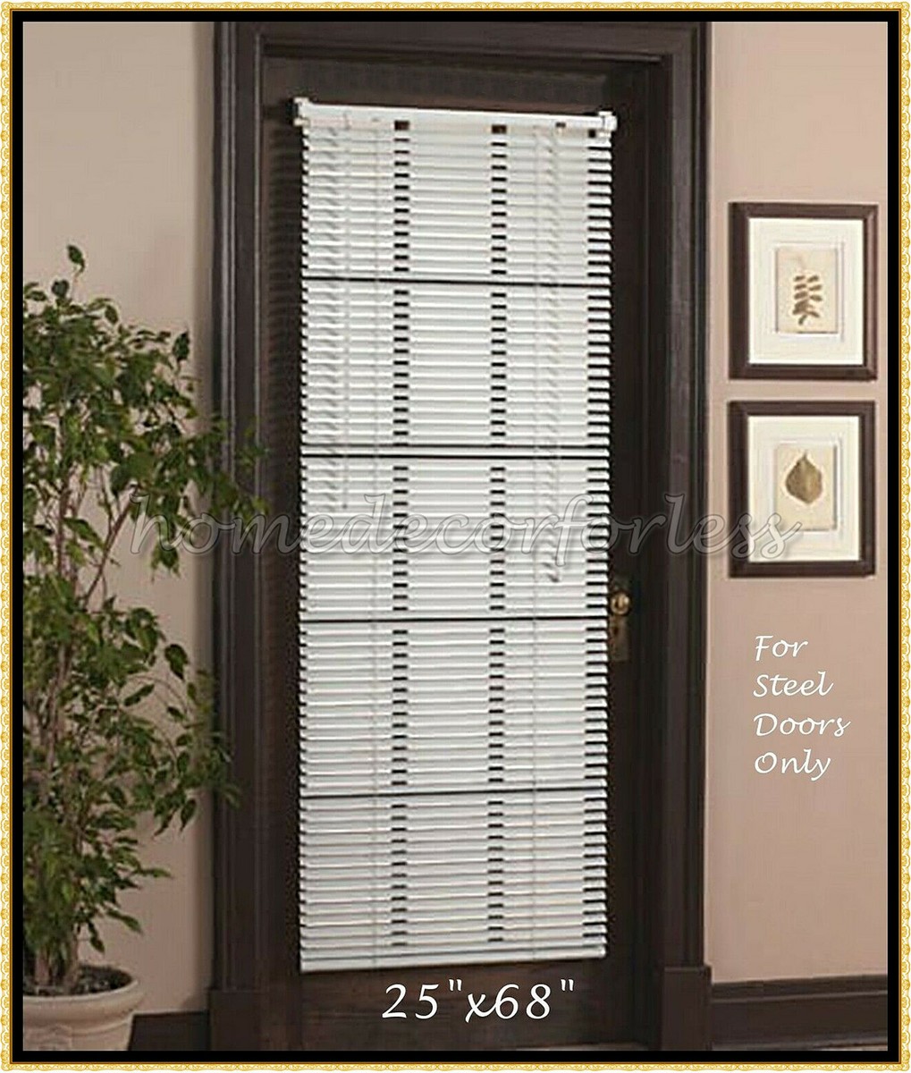 An application scenario or product detail of magnetic blinds for metal doors - Image 2
