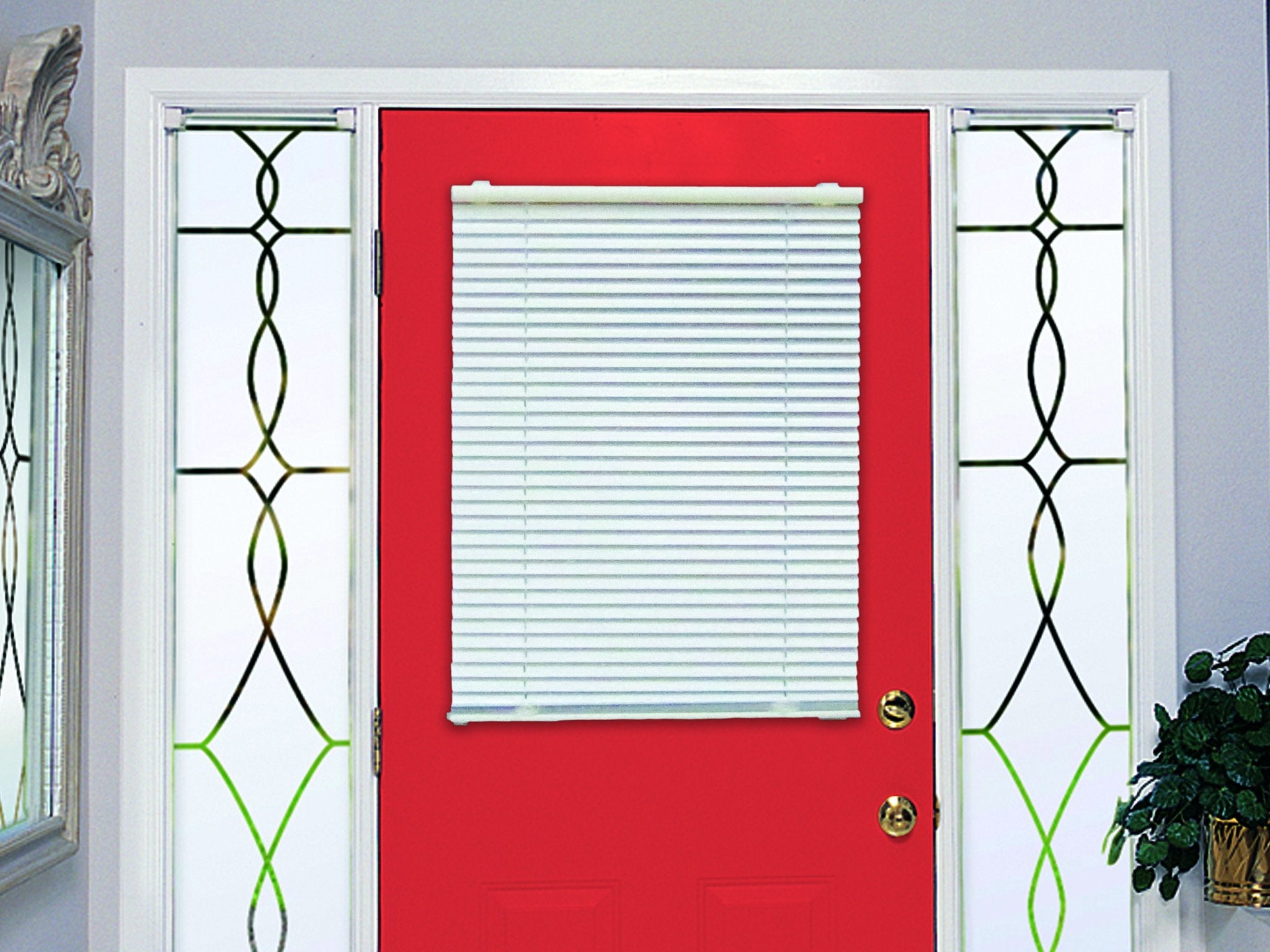 An application scenario or product detail of magnetic blinds for metal doors - Image 10