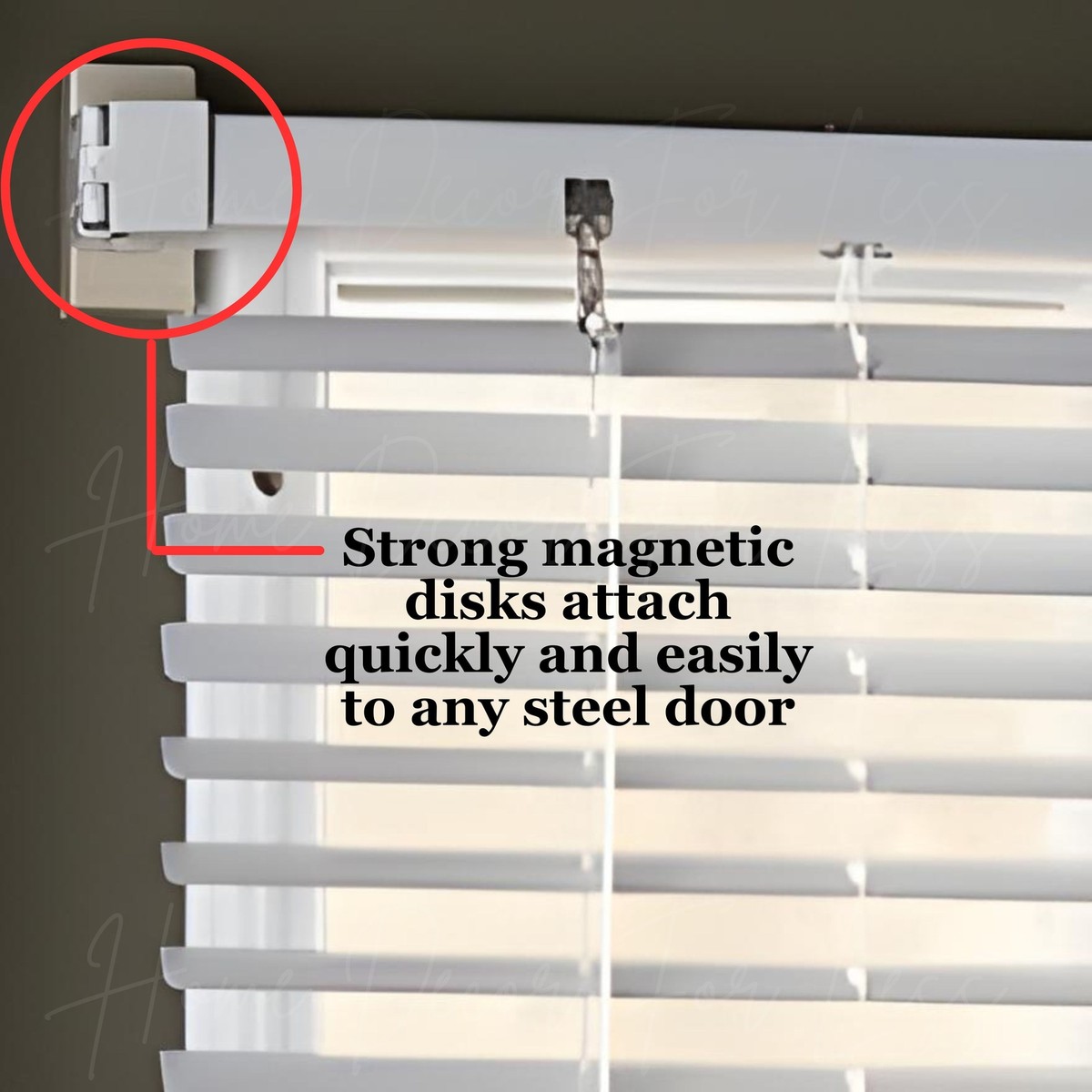 An application scenario or product detail of magnetic blinds for steel doors - Image 15