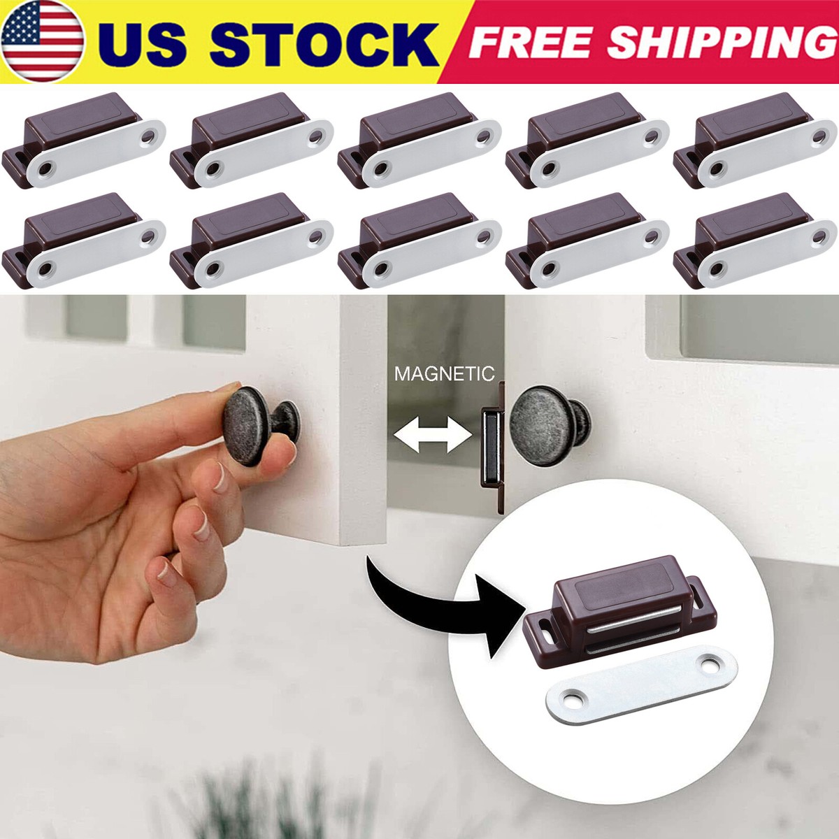 An application scenario or product detail of magnetic latch for doors - Image 19
