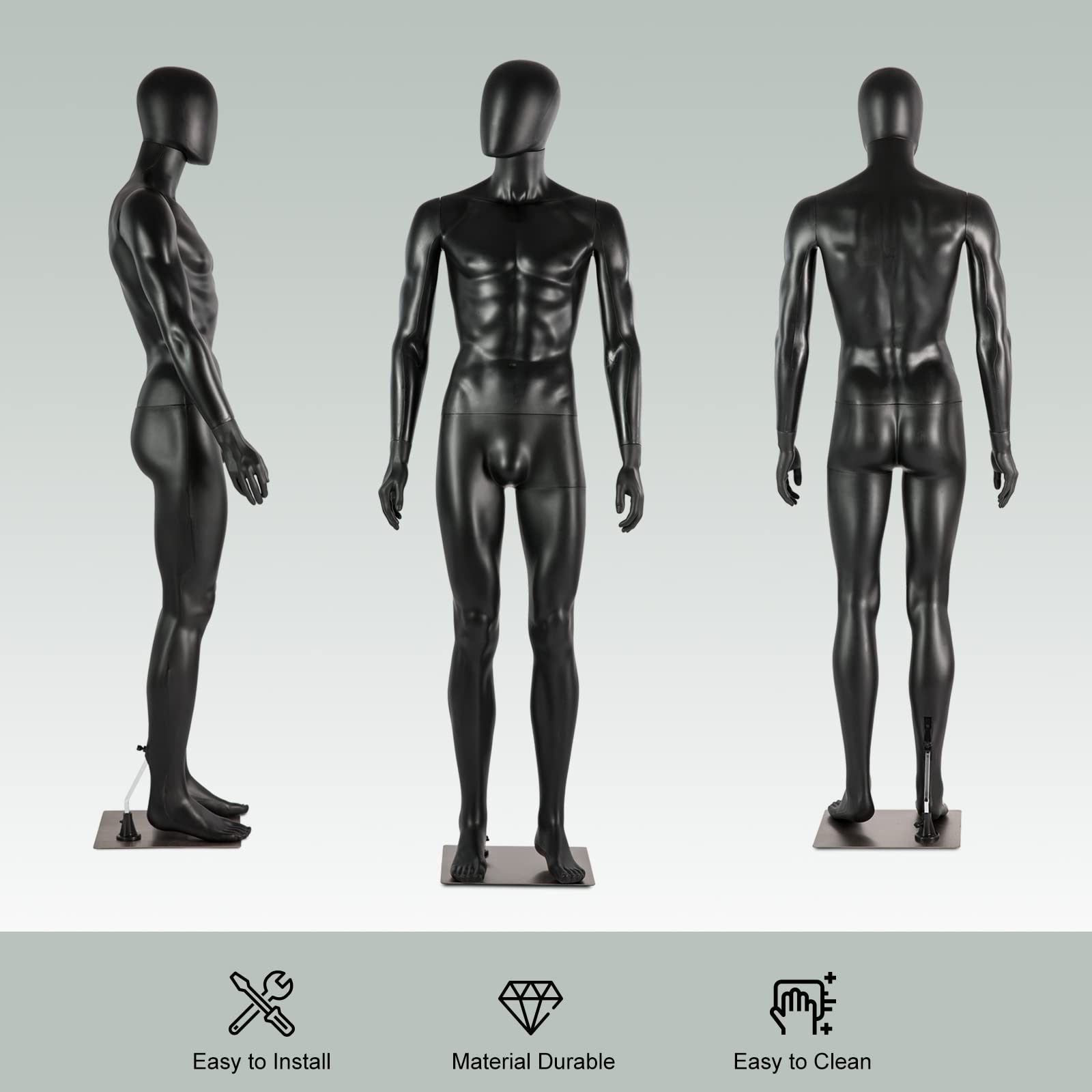 An application scenario or product detail of male mannequin - Image 17