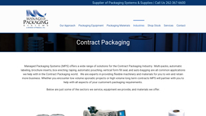 Managed Packaging Systems - Contract Packaging Solutions