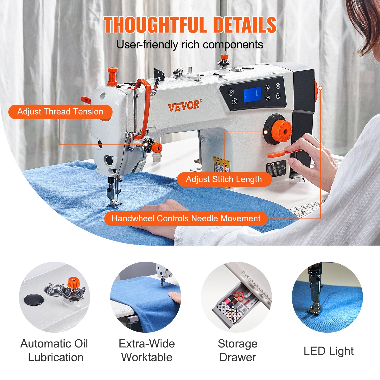 An application scenario or product detail of manual sewing machine - Image 9