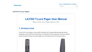 LILYGO - T-Lora Pager