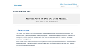 POCO - F6 PRO