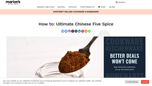 Marion's Kitchen - Chinese Five Spice Recipe