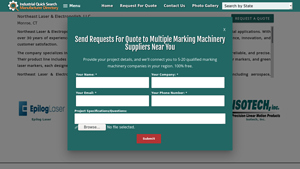 Northeast Laser & Electropolish - Laser Marking Systems