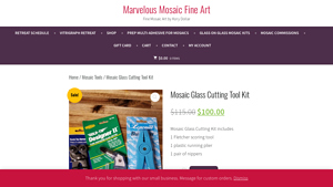 Marvelous Mosaic - Mosaic Glass Cutting Tool Kit