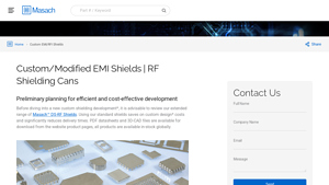 Masach - Custom EMI/RFI Shields
