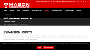 Mason - Custom Expansion Joints