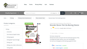 Wunder Boner - Fish De-Boning Device