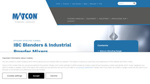 Matcon - IBC Blenders & Powder Mixers