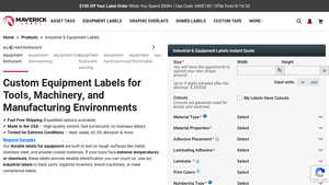 Maverick Label - Custom Industrial Labels