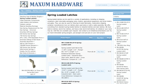 Maxum Hardware - Industrial Latches