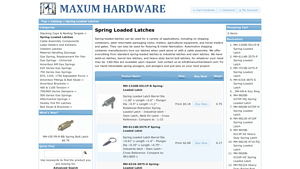 Maxum Hardware - Industrial Latches