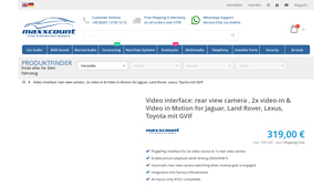 MaxxCount - GVIF Video Interface